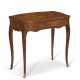 A FRENCH TULIPWOOD AND MARQUETRY OCCASIONAL TABLE - photo 1