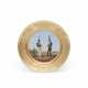 A RUSSIAN PORCELAIN PLATE - photo 1