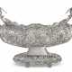 A TURKISH SILVER CENTERPIECE BOWL - photo 1