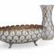 AN ITALIAN SILVER CENTERPIECE BOWL AND MATCHING VASE - photo 1