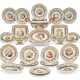 A SPODE PORCELAIN 'DOLPHIN-EMBOSSED' PART DESSERT SERVICE, FORMERLY IN THE ROCKEFELLER COLLECTION - фото 1