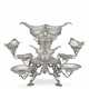 AN EDWARD VII SILVER EPERGNE - Foto 1