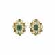 VAN CLEEF & ARPELS EMERALD AND DIAMOND EARRINGS - Foto 1