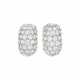 DIAMOND BOMBÉ HOOP EARRINGS - photo 1