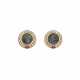 BULGARI COIN, DIAMOND AND RUBY ‘MONETE’ EARRINGS - photo 1