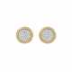 DAVID WEBB DIAMOND DISC EARRINGS - photo 1