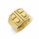 DAVID WEBB HAMMERED GOLD CUFF BRACELET - Foto 1