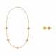 VAN CLEEF & ARPELS SET OF GOLD 'ALHAMBRA' JEWELRY - photo 1