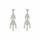 CARTIER ART DECO DIAMOND CHANDELIER EARRINGS - photo 1