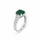 EMERALD AND DIAMOND RING - Foto 1