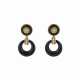 VAN CLEEF & ARPELS ONYX AND DIAMOND EARRINGS - photo 1