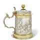 TANKARD ALLEMAND EN ARGENT ET VERMEIL - photo 1