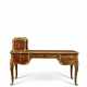 BUREAU PLAT ET SON CARTONNIER D'ÉPOQUE NAPOLÉON III - photo 1