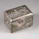 A SILVER SUGAR BOX WITH ARCHITECTURAL VIEW - photo 1