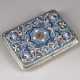 A SILVER AND CLOISONNÉ ENAMEL CIGARETTE CASE - photo 1