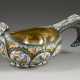 A LARGE AND FINE CLOISONNÉ ENAMEL KOVSH - фото 1
