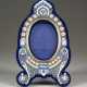 A SILVER AND CLOISONNÉ ENAMEL PHOTO FRAME - photo 1