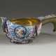 A LARGE SILVER-GILT AND CLOISOINNÉ ENAMEL KOVSH - photo 1