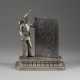 A FIGURATIVE SILVER TABLE DECORATION: A FINE SHOOTING TROPHY - photo 1