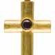 A BYZANTINE GOLD AND GARNET CROSS - photo 1