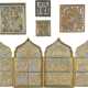 A COLLECTION OF FIVE BRASS ICONS SHOWING LITURGICAL FEASTS OF THE ORTHODOX CHRUCH YEAR - photo 1
