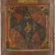 AN ICON SHOWING THE MOTHER OF GOD 'OF THE BURNING BUSH' - photo 1