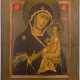 A FINE ICON SHOWING THE YUGSKAYA MOTHER OF GOD - photo 1