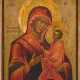 AN ICON SHOWING THE TIKHVINSKAYA MOTHER OF GOD - photo 1
