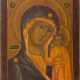 A LARGE ICON SHOWING THE KAZANSKAYA MOTHER OF GOD - photo 1