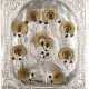 AN ICON SHOWING THE MOTHER OF GOD 'OF THE BURNING BUSH' WITH OKLAD - фото 1