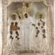 AN ICON SHOWING THE MOTHER OF GOD 'JOY TO ALL WHO GRIEVE' WITH OKLAD - photo 1