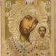 A VERY LARGE ICON SHOWING THE KAZANSKAYA MOTHER OF GOD - photo 1