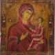 AN ICON SHOWING THE TIKHVINSKAYA MOTHER OF GOD - photo 1