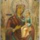 A MONUMENTAL ICON SHOWING THE MOTHER OF GOD OF CHERNIGOV - photo 1
