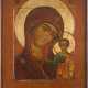 A SMALL ICON SHOWING THE KAZANSKAYA MOTHER OF GOD - photo 1