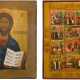 ZWEI IKONEN: CHRISTUS PANTOKRATOR UND FESTTAGSIKONE - Foto 1