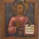 AN ICON SHOWING CHRIST PANTOKRATOR - фото 1