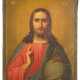 A SMALL ICON SHOWING CHRIST PANTOKRATOR - photo 1
