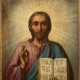 A SMALL ICON SHOWING CHRIST PANTOKRATOR - photo 1
