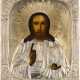 IKONE MIT CHRISTUS PANTOKRATOR MIT OKLAD - Foto 1 IKONE MIT CHRISTUS PANTOKRATOR MIT OKLAD - Foto 1