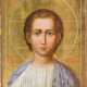 AN ICON SHOWING CHRIST EMMANUEL - photo 1