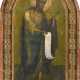 A LARGE ICON SHOWING ST. JOHN THE FORERUNNER FROM A DEISIS - фото 1