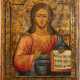 AN ICON SHOWING CHRIST PANTOKRATOR - photo 1