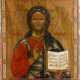 A LARGE ICON SHOWING CHRIST PANTOKRATOR - photo 1