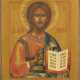 AN ICON SHOWING CHRIST PANTOKRATOR - photo 1