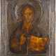 AN ICON SHOWING CHRIST PANTOKRATOR WITH RIZA - photo 1
