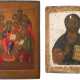 TWO ICONS SHOWING CHRIST PANTOKRATOR AND THE DEISIS - photo 1