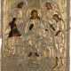 A SMALL ICON SHOWING THE DEISIS WITH OKLAD - photo 1