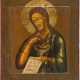 AN ICON SHOWING ST. JOHN THE FORERUNNER FROM A DEISIS - photo 1