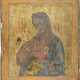 A LARGE ICON SHOWING ST. JOHN THE FORERUNNER FROM A DEISIS - photo 1